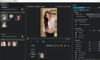 免费图片视频摄像头换脸软件VisoMaster整合包下载，面部表情实时调节预览